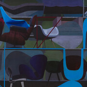 Daniel Dove, Cranbrook (detail), 2017. Courtesy of Philip Martin Gallery