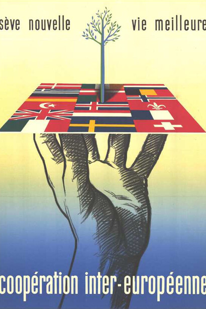 Poster del Concurso de carteles del Plan Marshall (1950)