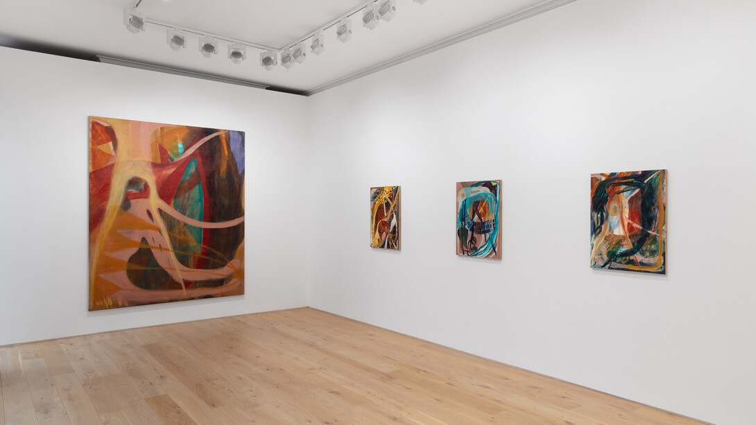 Jeremy Demester, Nile, exhibition view. Courtesy of Galerie Max Hetzler