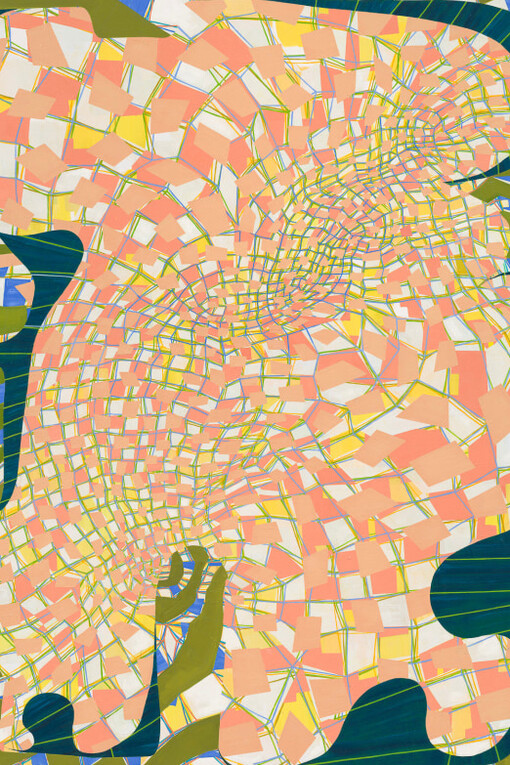 Lisa Corinne Davis, Volatile precept, 2025. Courtesy of Miles McEnery Gallery