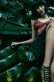 ELLE Magazine, December 2014, Corset / Ivana Murišić Atelier, Foto: Dusan Reljin