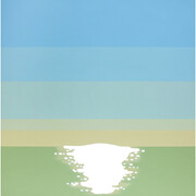 Nobuyuki Takahashi, Sunlight in February, 2015, Acrylic on canvas, 39 2/5 x 39 2/5 in.