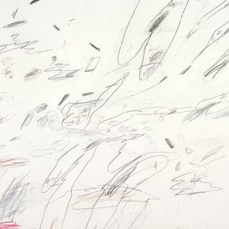 Cy Twombly, Untitled, 1960. Courtesy of the Art Institute of Chicago