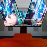 Ayoung Kim, Delivery dancer, vista de exhibición. Cortesía de MoMA PS1