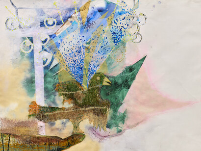 Griselda Rosas, El primer encuentro (detail), 2025. Courtesy of Luis De Jesus Los Angeles