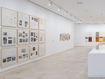 Xisco Mensua, Studies, diaries and collections, exhibition view. Courtesy of Museo Patio Herreriano