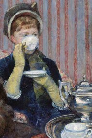 Mary Cassatt, Il tè delle cinque, 1880