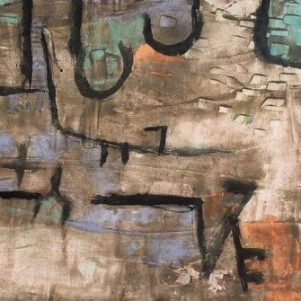 Paul Klee, "Nach der UeberSchwemmung", dettaglio, 1936. Fondazione Beyeler, Riehen, Svizzera