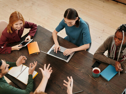 A discussion in which participants find common ground