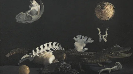 Grégory Derenne, Le crocodile (detail), 2022. Courtesy of Backslash Gallery