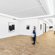 André Marfaing, Ink wash paintings, 1960s - 1980s, exhibition view. Courtesy of Ceysson & Bénétière Gallery