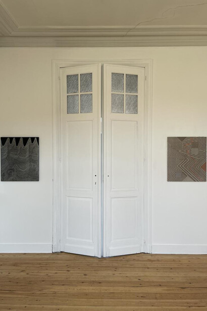 Károly Keserü, exhibition view. Courtesy of Patrick Heide Contemporary Art