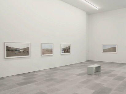 Wim Wenders, Nearby and far away. Photography, ehxibition view. Courtesy Bastian Gallery. Photo by Heiner Bastian 