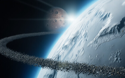 Weltraumtrümmer sind künstliche Objekte, die von Menschen (ehemalige Raummissionen) in den Weltraum gebracht wurden, deren Gebrauch nicht mehr optimal war und dort, im Weltraum, entsorgt wurden