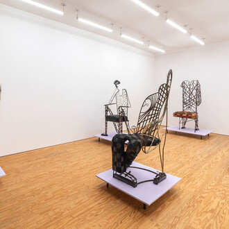 Richard Dial, Wise spirit, exhibition view. Courtesy of March Gallery