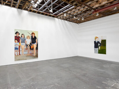 Chantal Joffe, I remember, exhibition view. Courtesy of Victoria Miro Gallery