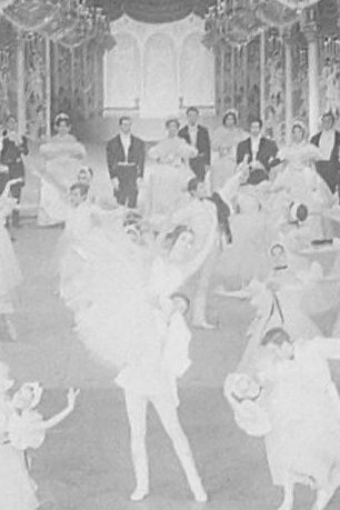 Valses vieneses en el Teatro del Châtelet, París, Francia, fotografiados por Roger Pic a comienzos del siglo XX