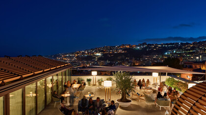 Panorama dal rooftop, De Bonart Naples, Napoli, Italia