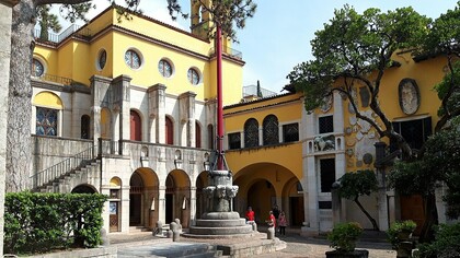 The Vittoriale degli italiani is a hillside estate in the town of Gardone Riviera overlooking Lake Garda in province of Brescia, in Lombardy. It is where the Italian poet and novelist Gabriele D'Annunzio lived from 1922 until his death in 1938