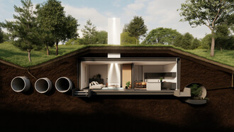 Malcolm Wells war überzeugt, dass die Erdoberfläche primär Pflanzen und der Natur vorbehalten sei, nicht jedoch Gebäuden, Straßen oder großflächigen Versiegelungen aus Beton und Asphalt