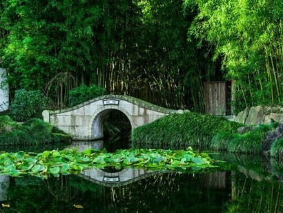A bridge over a quiet stream, mirroring the steady path required to transform sector strengths into sustainable income gains