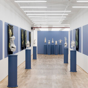 Susan Hamburger, Near enemies, exhibition view. Courtesy of Asya Geisberg Gallery