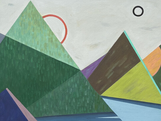 Yeong-Hi Paik, View from train III (detail). Courtesy of Kate Oh Gallery