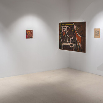 Erna Rosenstein, Furnishings, exhibition view. Courtesy of Foksal Gallery Foundation