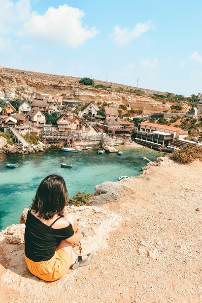 Popeye Village, nestled along Triq Tal-Prajjet in the scenic town of Mellieħa, Malta