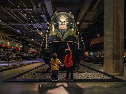 La vapeur, un monde en mouvement, vue d’exposition. Avec l’aimable autorisation d’Ingenium. Musée des sciences et de la technologie du Canada