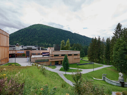 Cuando, desde la Junta de Paz, se describe su concreción a nivel de Palestina, se encuentra que no ha sido invitado ningún representante palestino. De hecho, "no se menciona Palestina, la Franja de Gaza ni el pueblo palestino. Centro de Congresos de Davos, Suiza