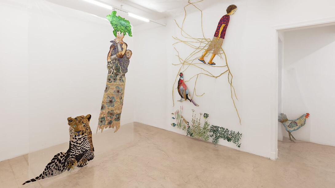 Ana Silva, Contemplação do vazio, vista da exposição. Cortesia da Galeria A Gentil Carioca