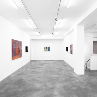 Various artists, In the American grain, exhibition view. Courtesy of Huxley-Parlour Gallery