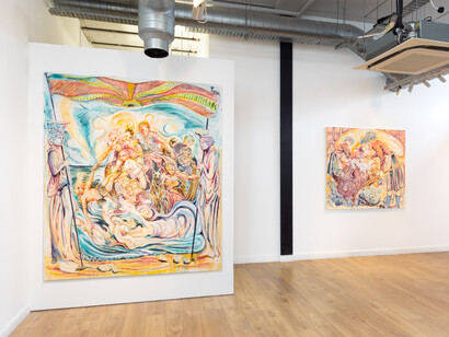 Rita Maikova and Tamsin Morse, A theatre for dreamers, exhibition view. Courtesy of Kristin Hjellegjerde Gallery