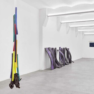 Esther Kläs, Fitting, what, veduta della mostra. Cortesia di SpazioA