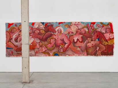 Iryna Maksymova, Silueta, exhibition view. Courtesy of Verduyn Gallery