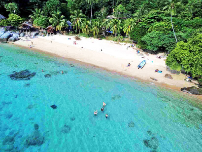 Perhentian Kecil, Mira Beach, Malesia