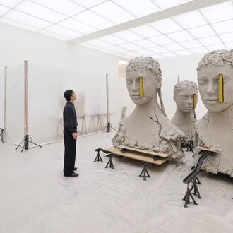 Mark Manders, Mindstudy, exhibition view. Courtesy of Voorlinden Museum