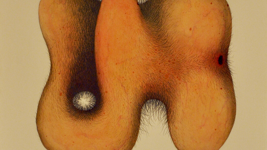 Tutte le immagini Simone Racheli, L'incerto, 2013 acquerello, grafite su carta intelata cm 45 x 45