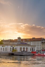 Puente de la Máquina, Ginebra, Suiza