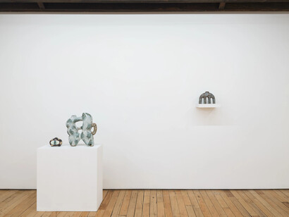 Miwa Neishi, Toki-No-Wa ; harmony of time, exhibition view. Courtesy of Uffner & Liu Gallery