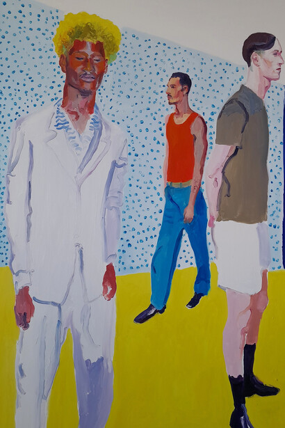 Xevi Sola, Backstage 2 (detail), 2024. Courtesy of Opera Gallery