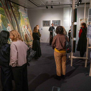 Riding the wave of Paris exhibitions: ethnography, cultural diplomacy, and identity exhibition view. Courtesy of the National Museum of Lithuania