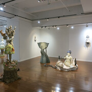 Kathy Ruttenberg, Installation View, Fired Ice