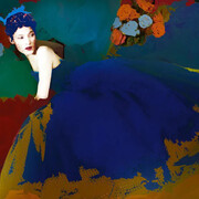 Erik Madigan Heck, Vogue Italia reconstructed, The tapestry (detail), 2023. Courtesy of Jackson Fine Art 