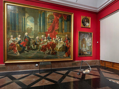 Adrian Melis, Virtual cleaning service for art museums and institutions (captura de video). Cortesía del artista y ADN Galeria