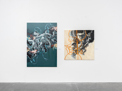 Ayad Alkadhi, Sunken republic, exhibition view. Courtesy of Leila Heller Gallery