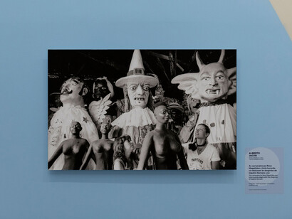 Carnival work, exhibition view. Courtesy of Pinacoteca