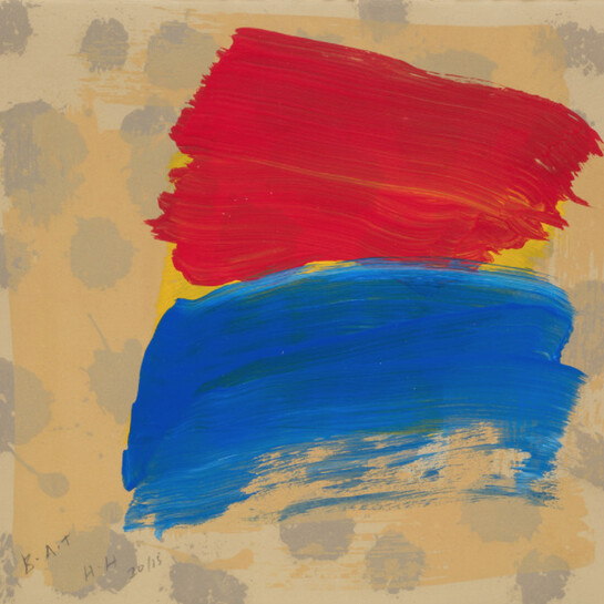 Howard Hodgkin. Courtesy of Galería Pilar Serra