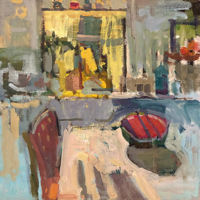 Amy R. Peterson, Everything and the kitchen sink. Courtesy of Beverly McNeil Gallery